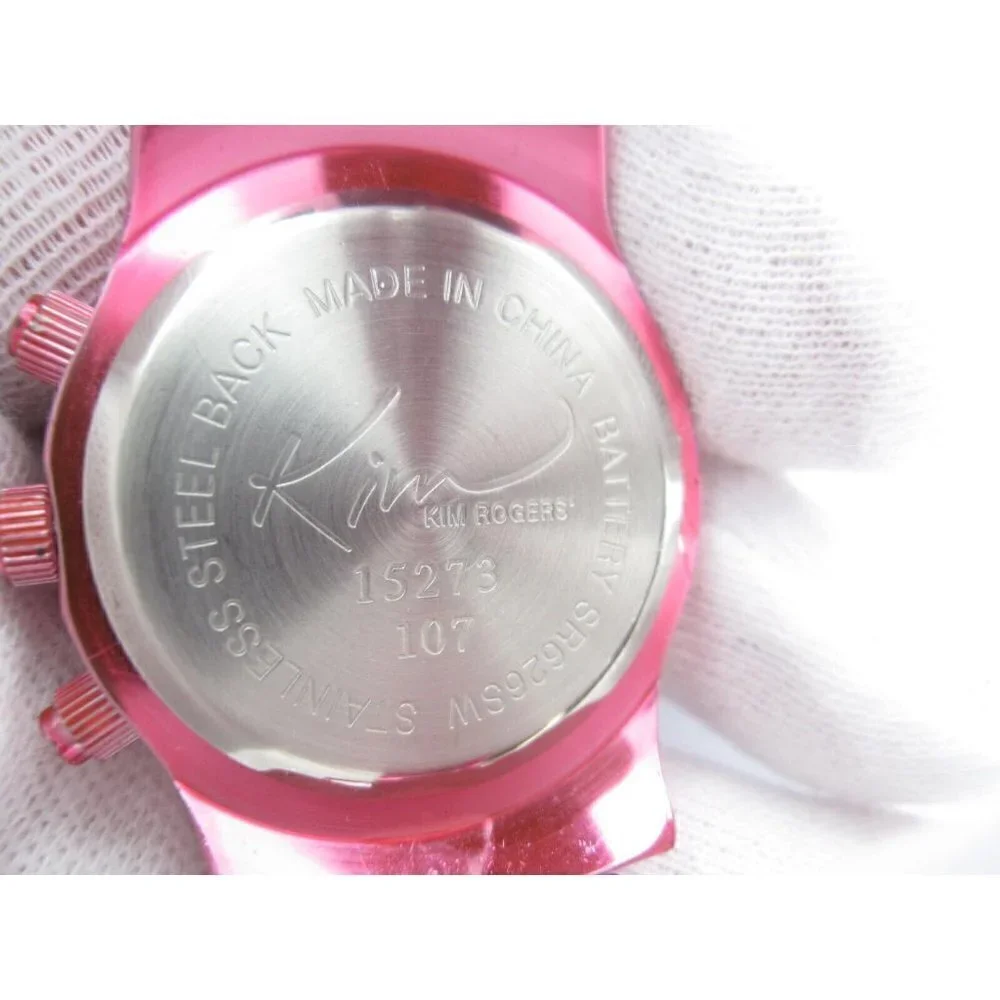 Women's Kim Rogers  Analog 35mm Dial Causal Round Watch (D978)